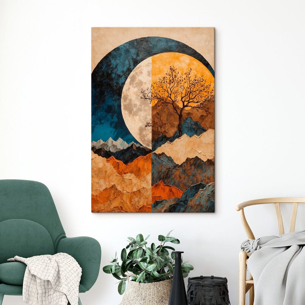 Luna y árbol — interior 4