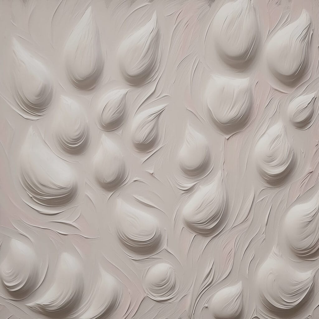 Gotas blancas en movimiento — diseño completo