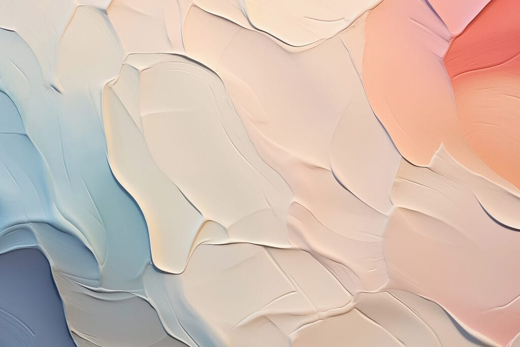 Manchas pastel suaves — diseño completo