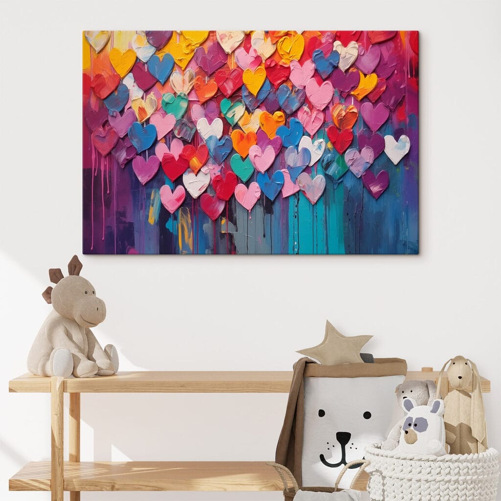 Lluvia de corazones — interior 1