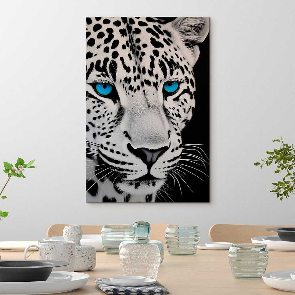 Leopardo de ojos azules — interior 2