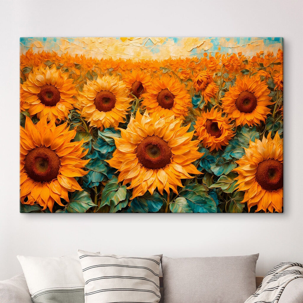 Girasoles hasta el horizonte — interior 2