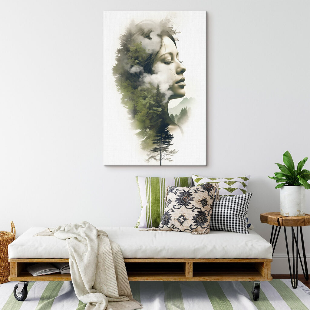 Perfil tranquilo en niebla — interior 2