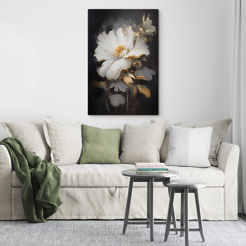 Flor en sombra profunda — interior 2