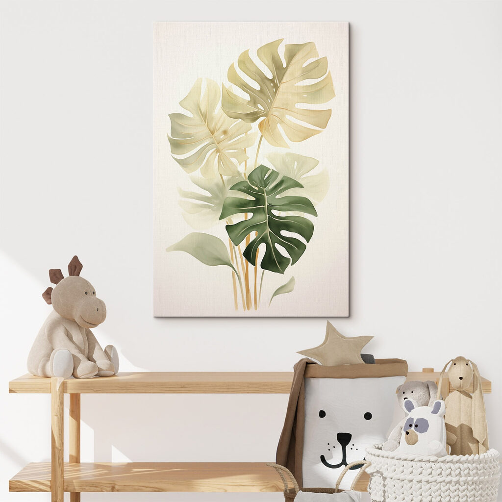 Monstera verde amarillento — interior 2