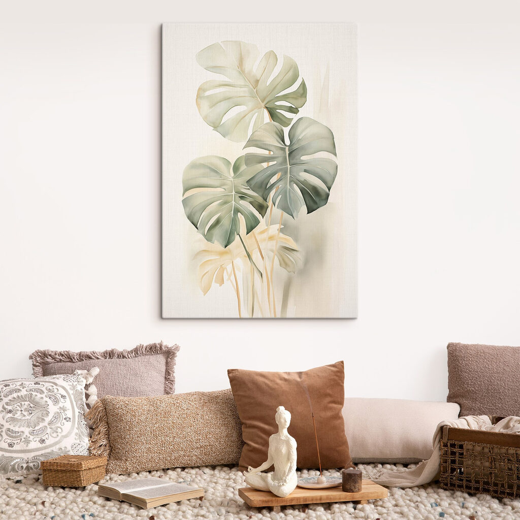 Monstera de hojas pálidas — interior 2