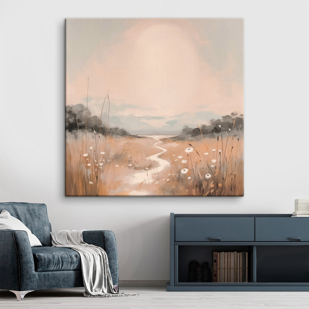 Camino de luz rosado — interior 2