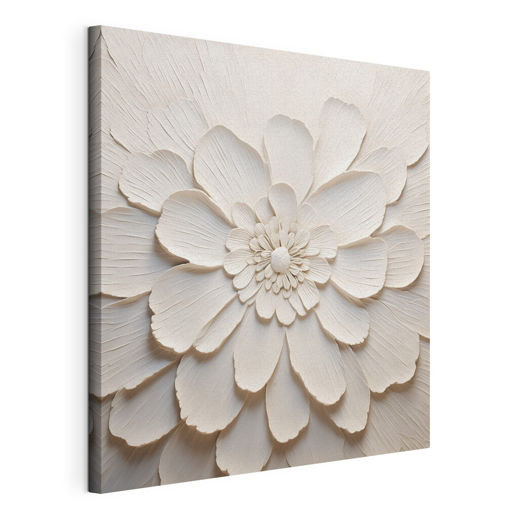 Flor blanca radiante — vista del producto