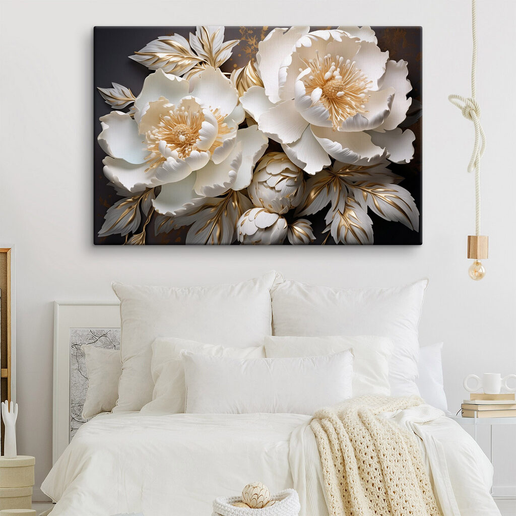 Flores blancas, corazones dorados — interior 1