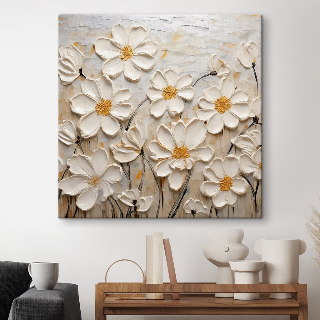 Corazones dorados en beige — interior 2