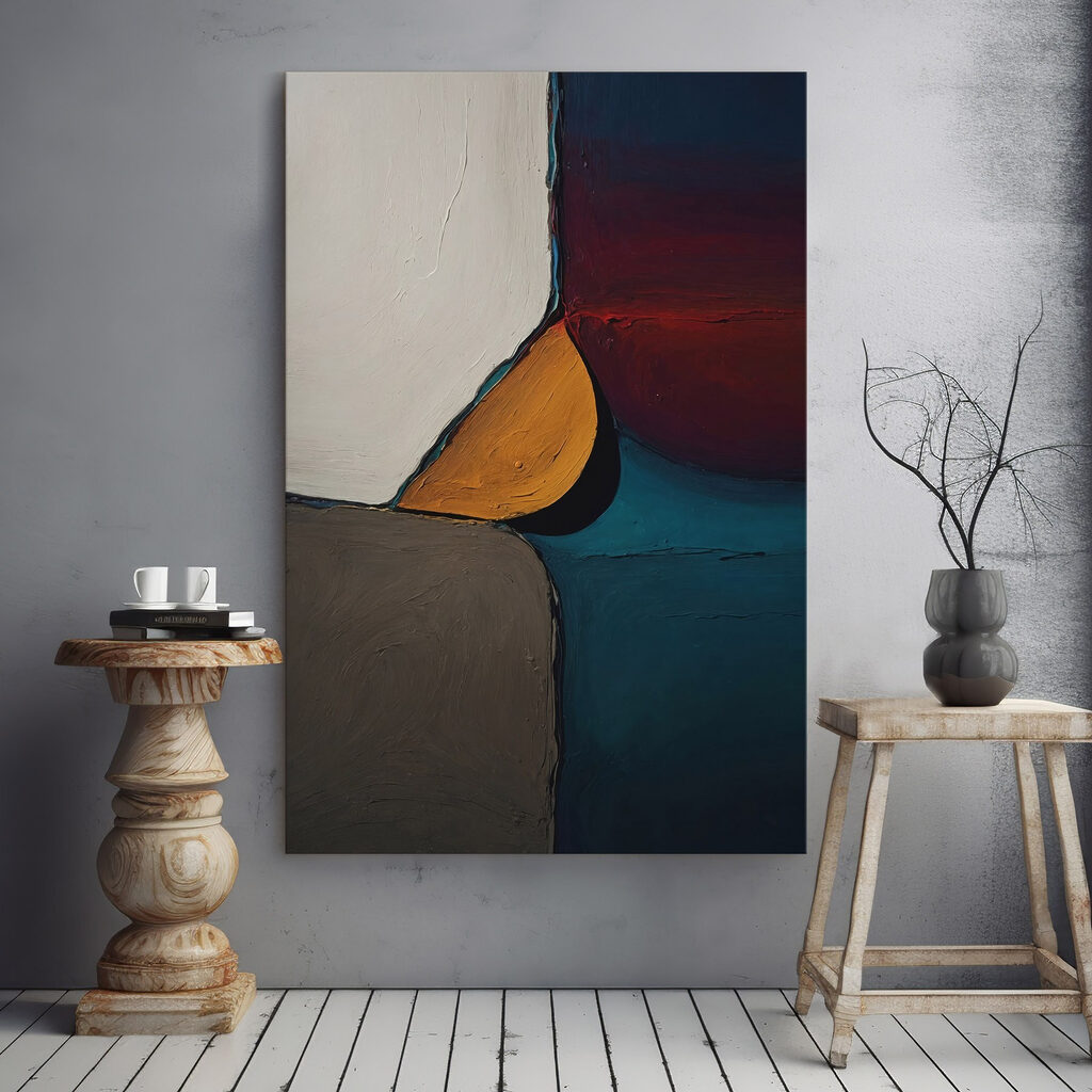 Ocre entre tonos oscuros — interior 1