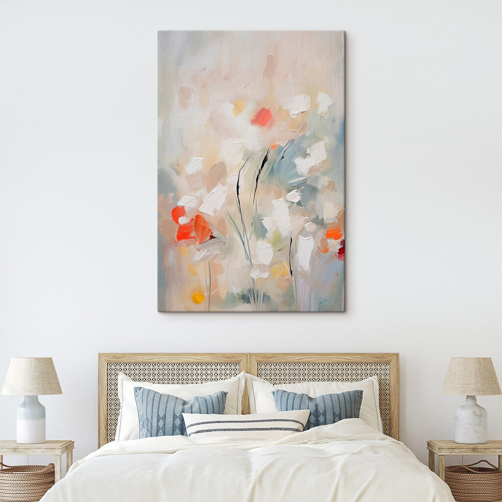 Flores en toques pálidos — interior 2