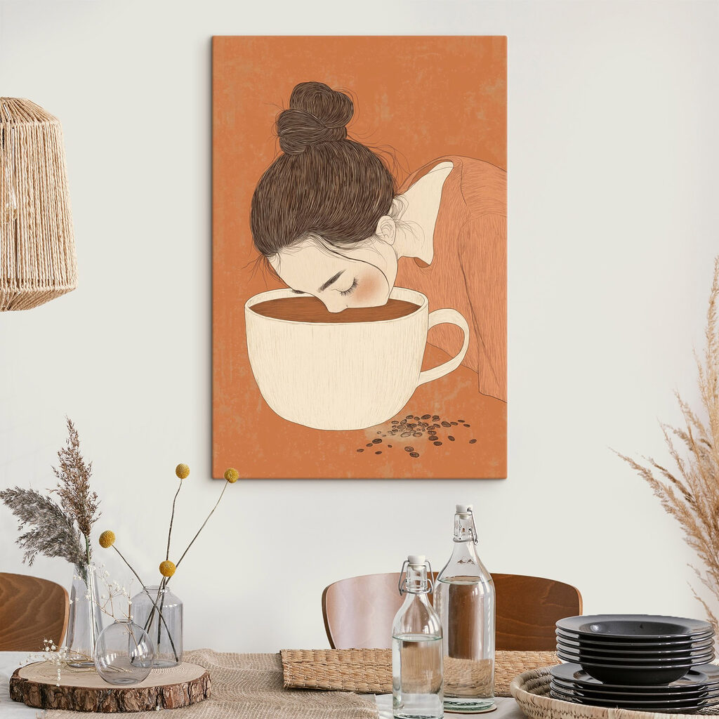 Rostro en la taza — interior 2