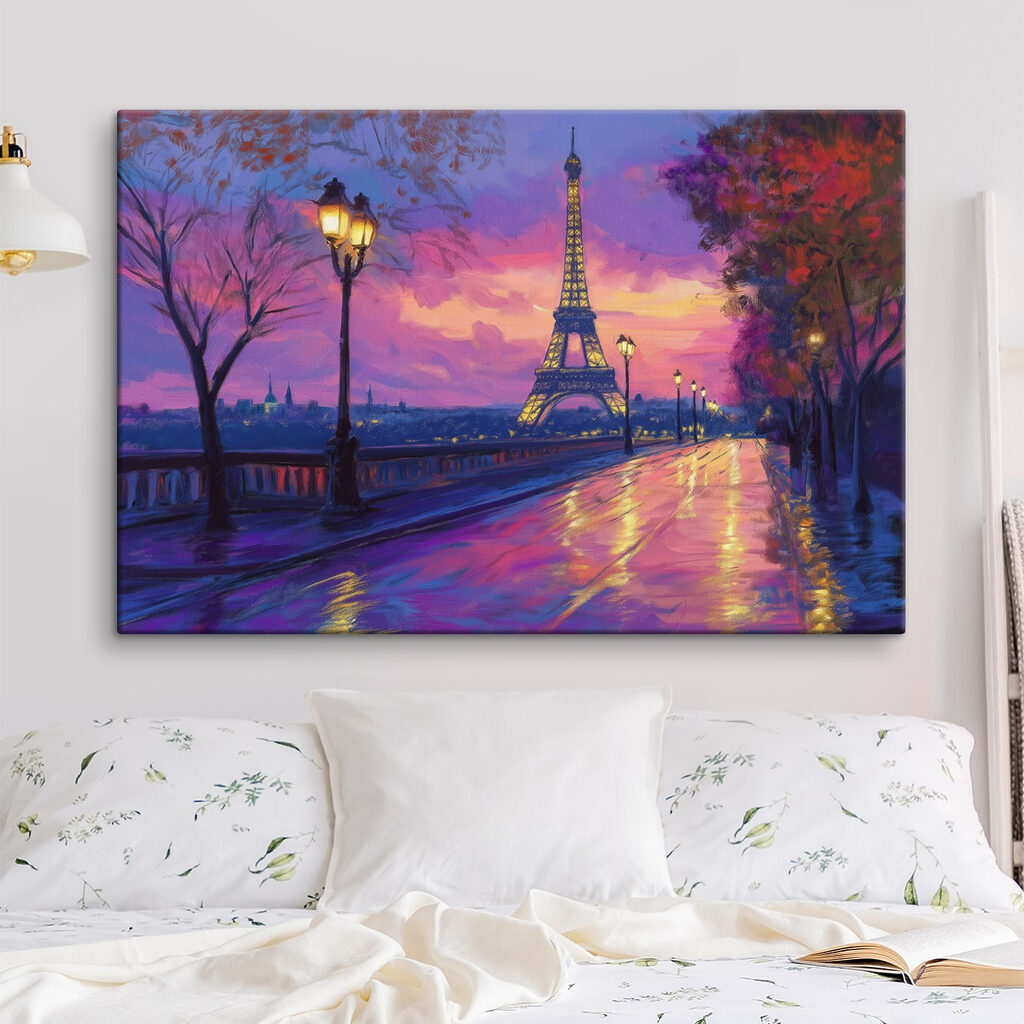 París en luz violeta — interior 1