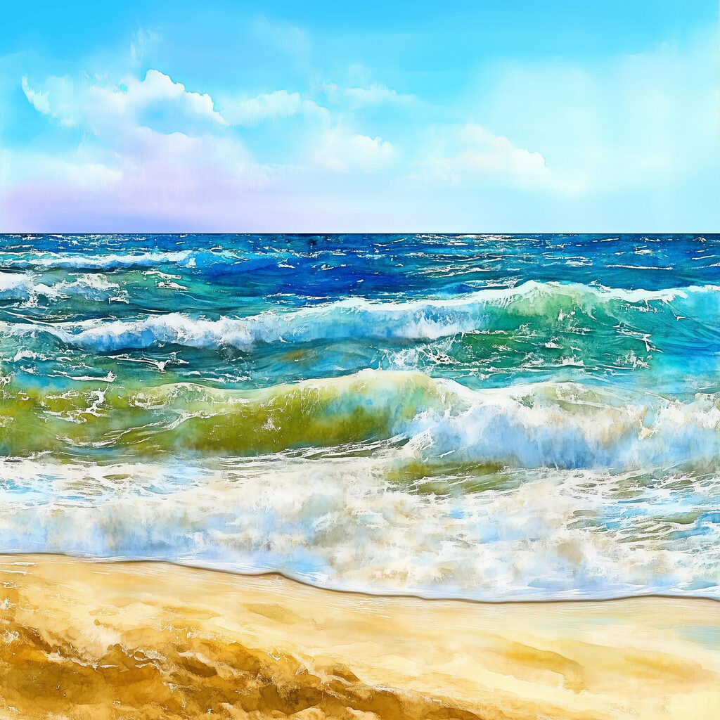 Olas de verano — diseño completo