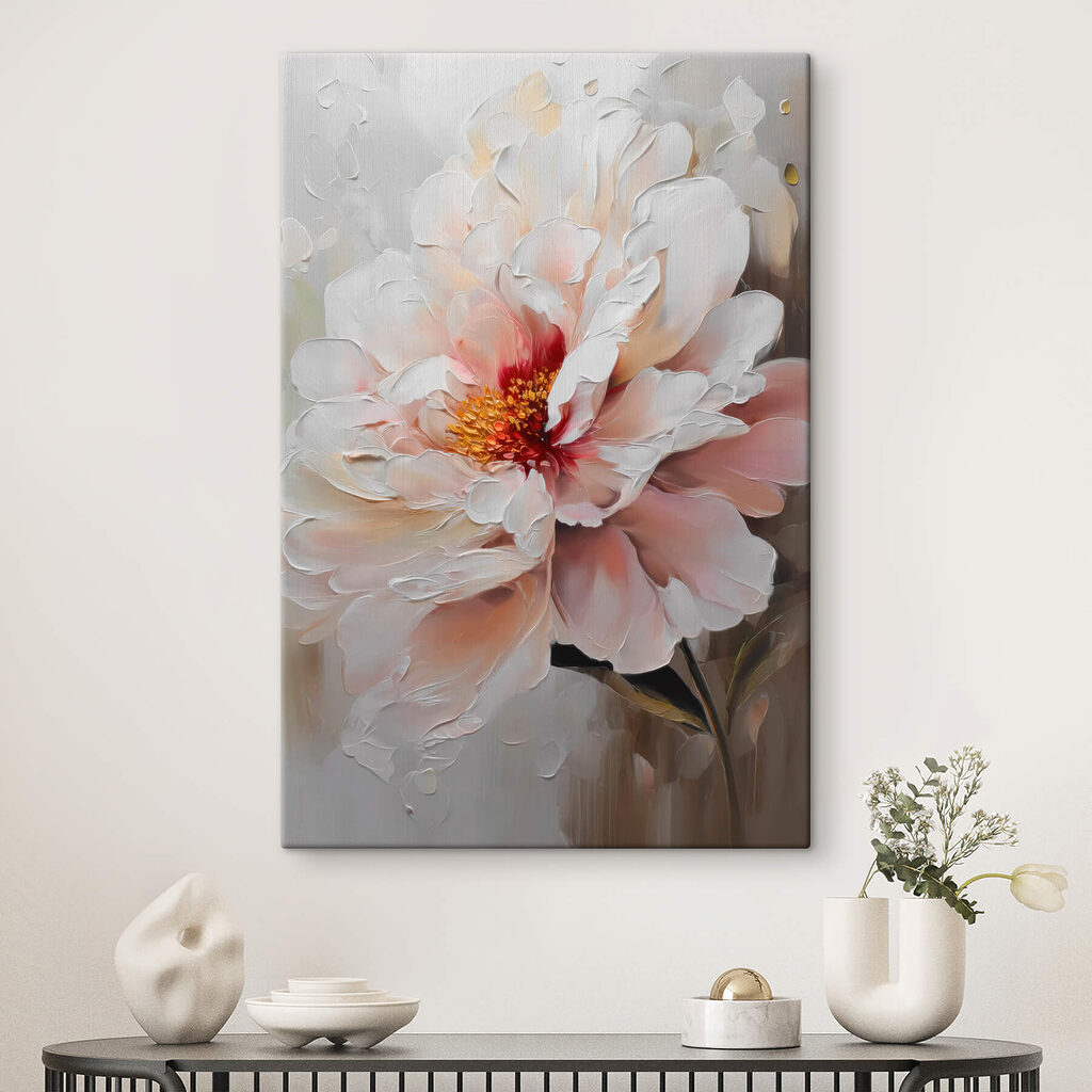 Flor de centro rosa — interior 3