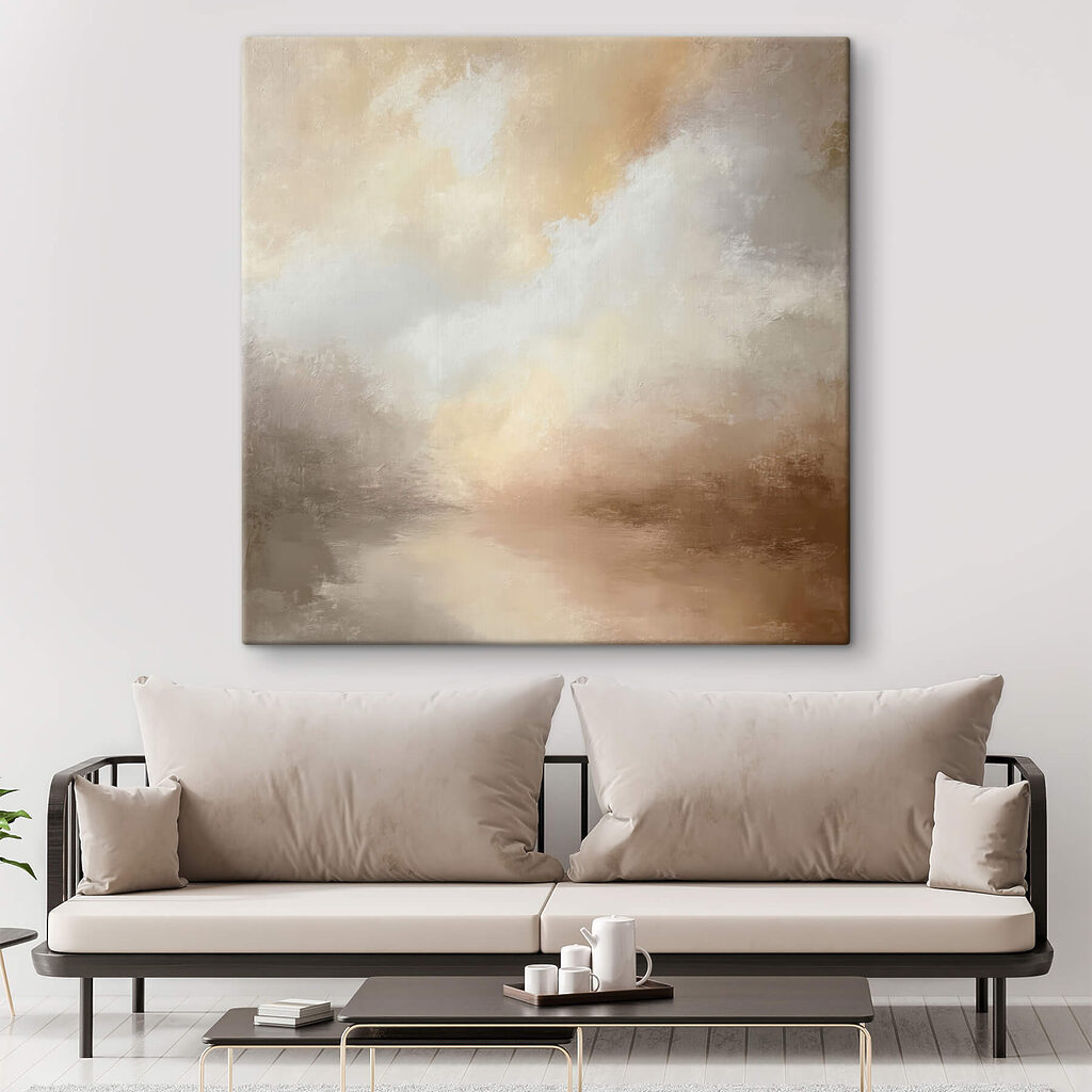 Neblina suave de luz — interior 1