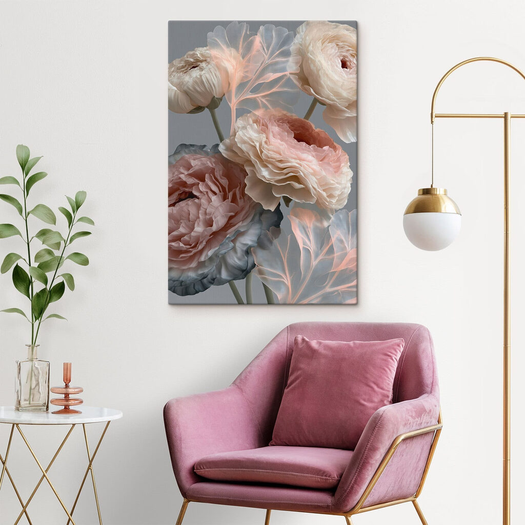 Floración rosa con ramitas — interior 3