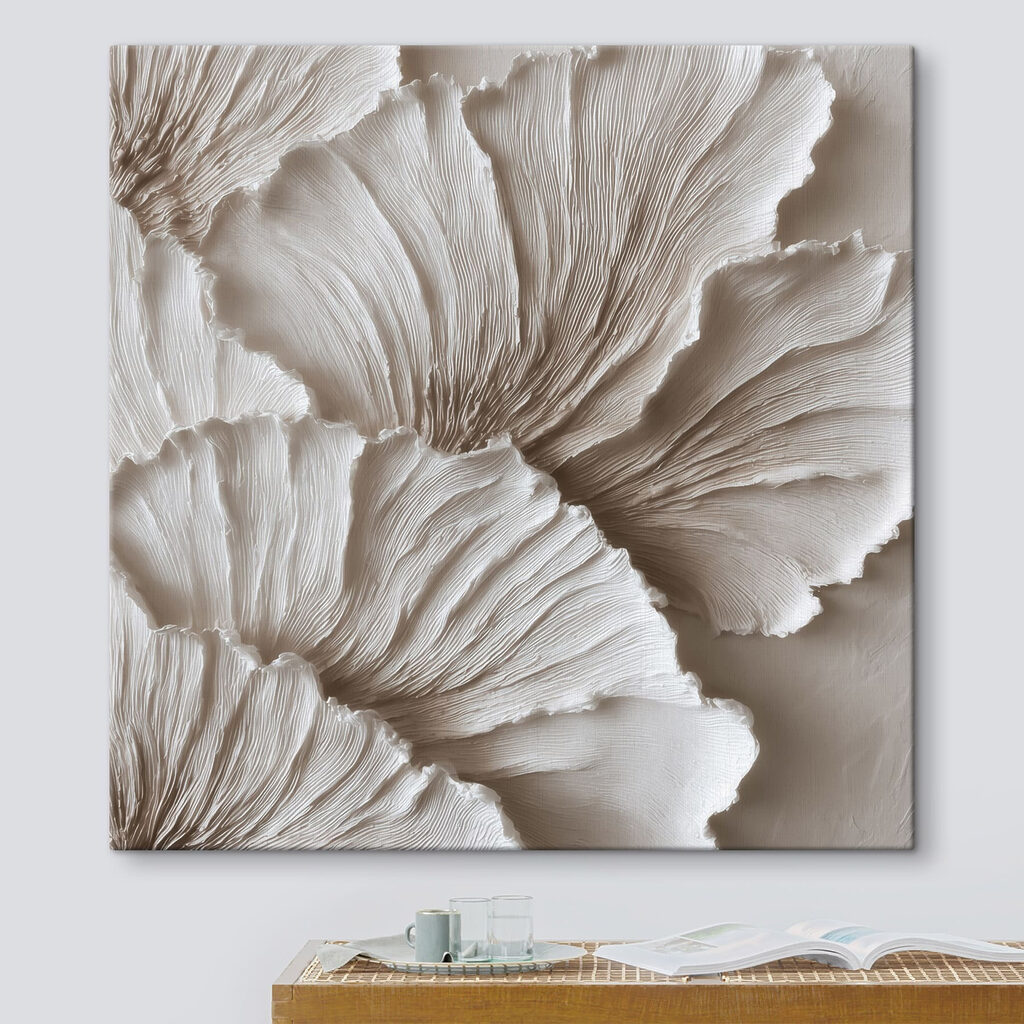 Bordes de hojas blancas — interior 1
