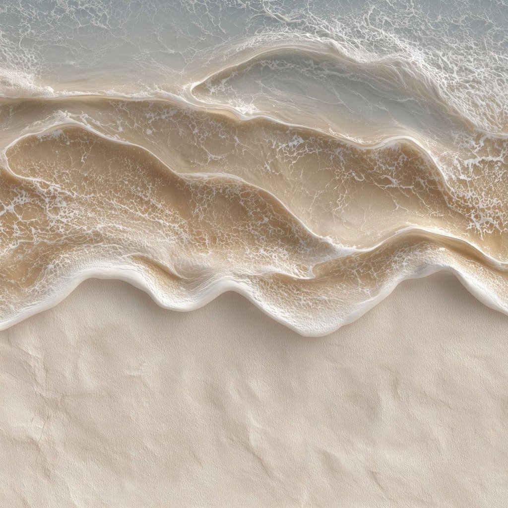 Espuma suave en relieve — diseño completo