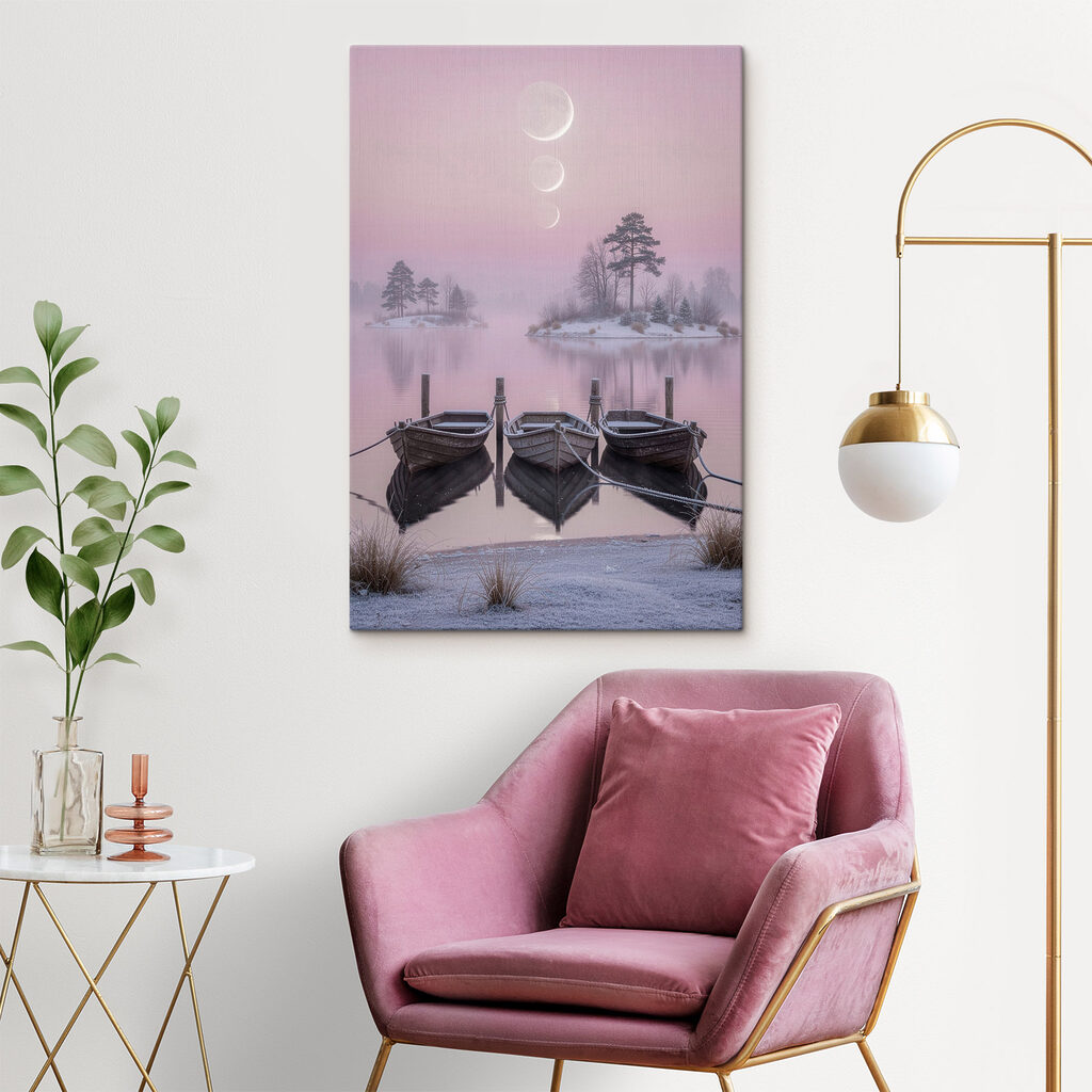 Botes bajo arcos lunares — interior 2