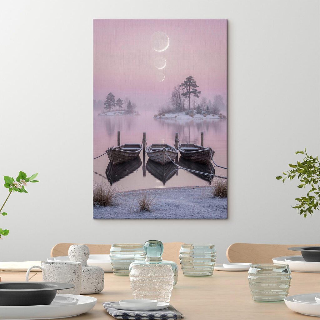 Botes bajo arcos lunares — interior 3