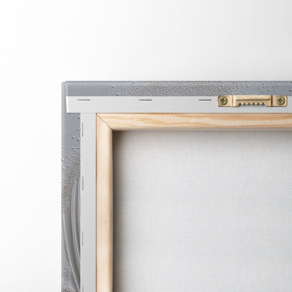 Mar en relieve — parte trasera