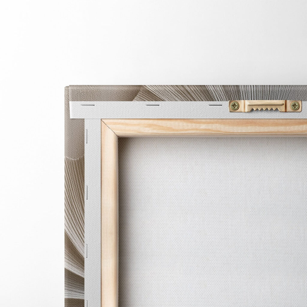 Ginkgos en capas blancas — parte trasera