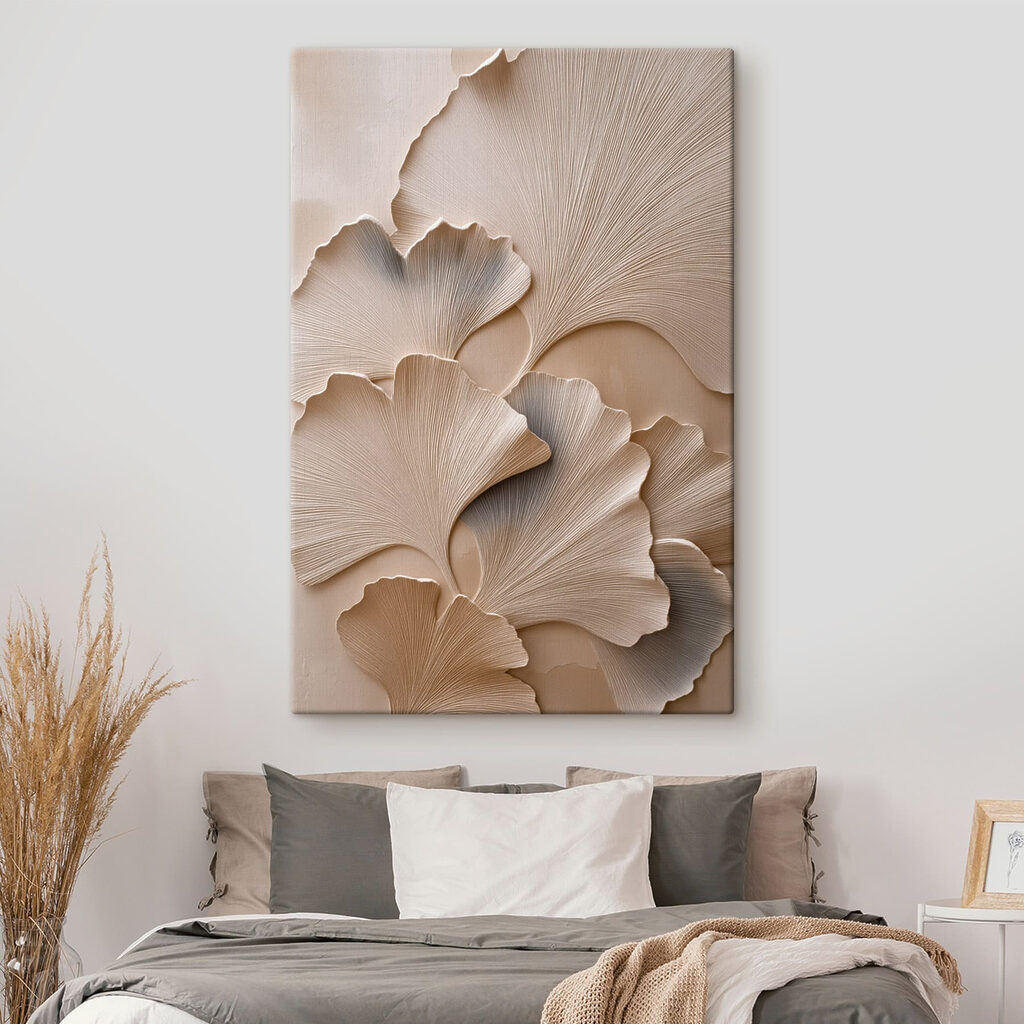 Ginkgo sobre blancos — interior 1