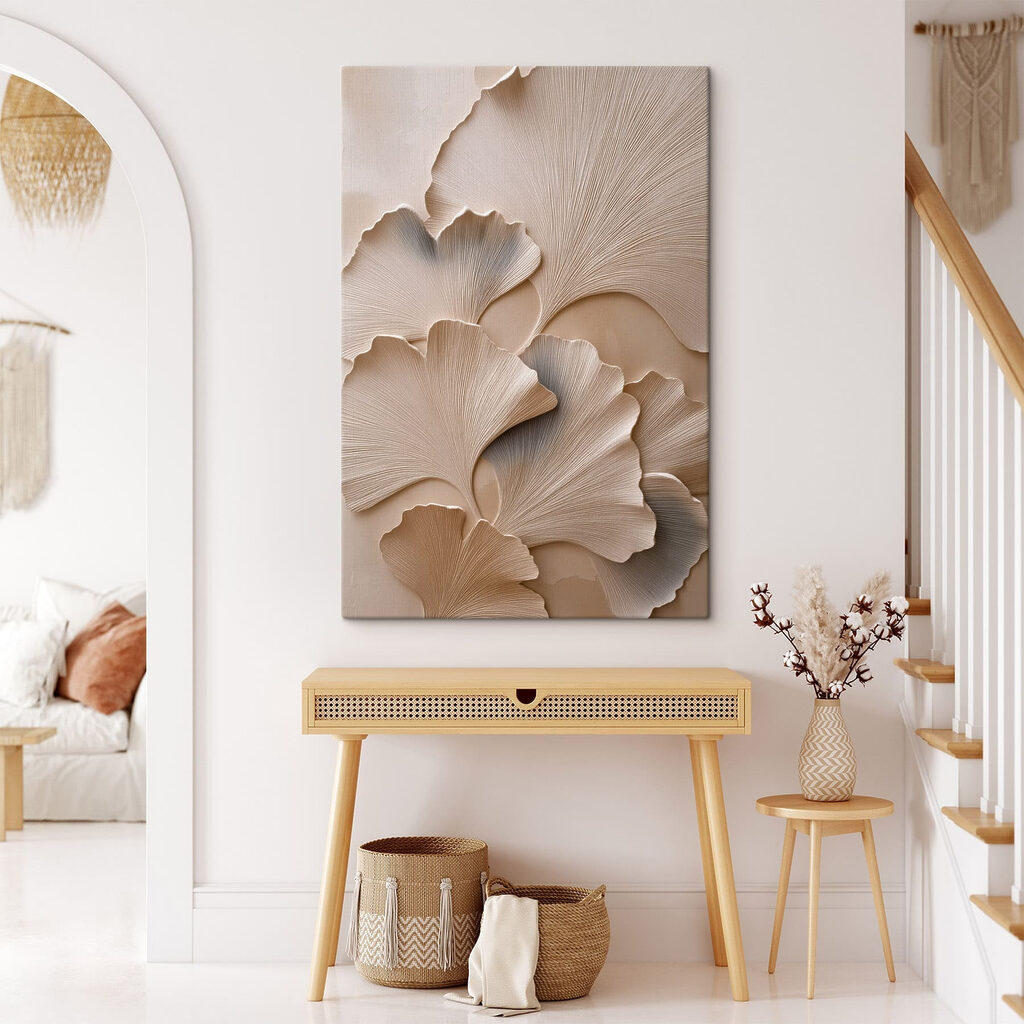 Ginkgo sobre blancos — interior 3