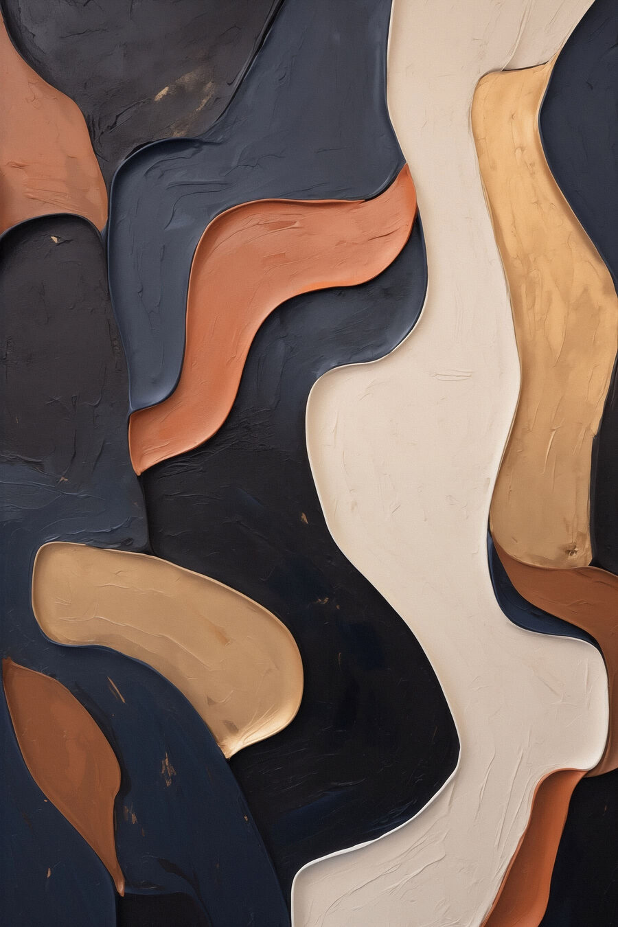 Terracota y negro — diseño completo