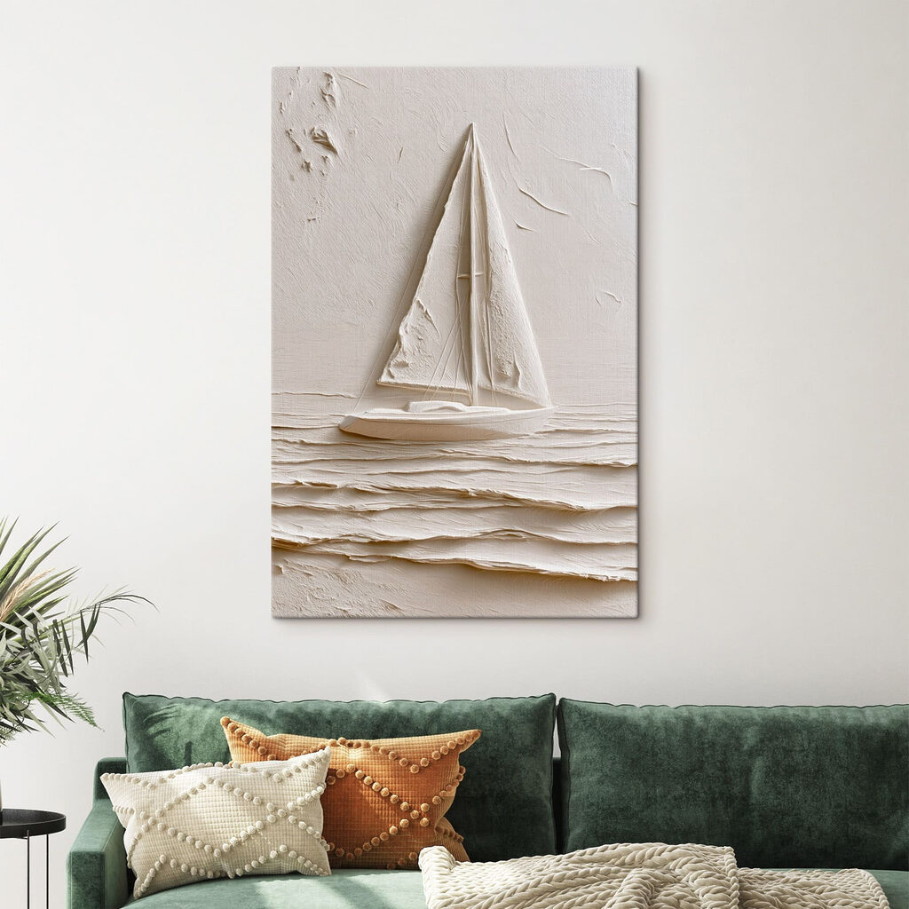 Velero en blanco — interior 2
