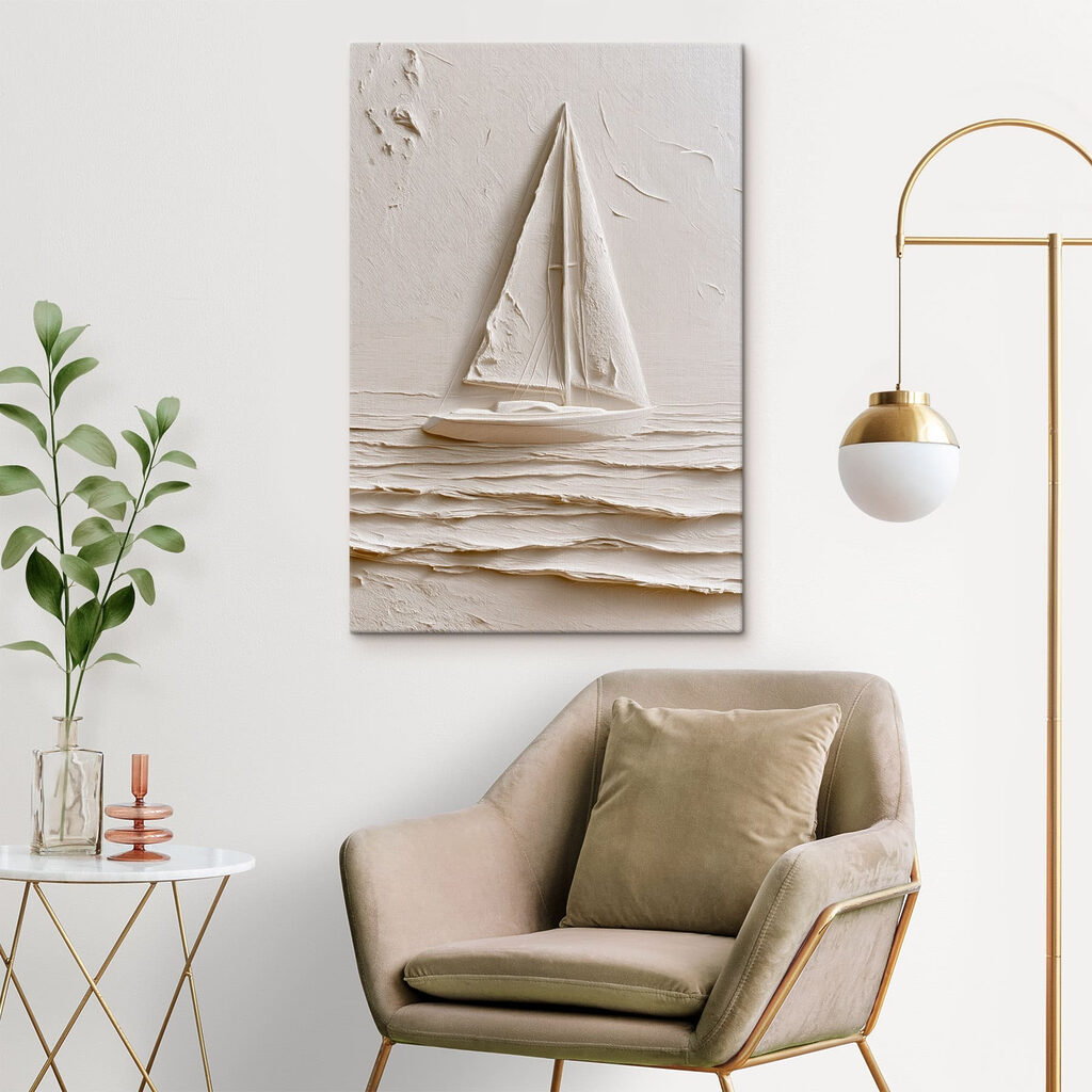 Velero en blanco — interior 3