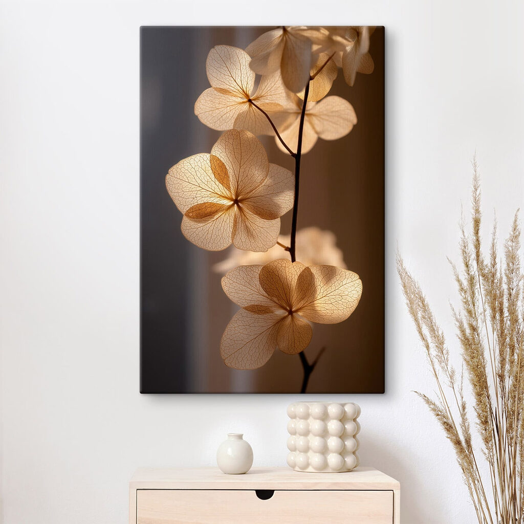 Flores claras al atardecer — interior 3