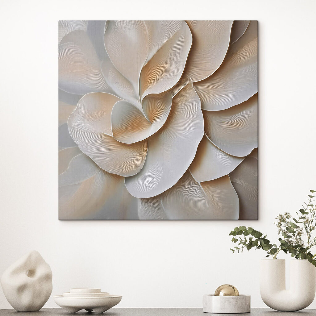 Flores crema en capas — interior 3