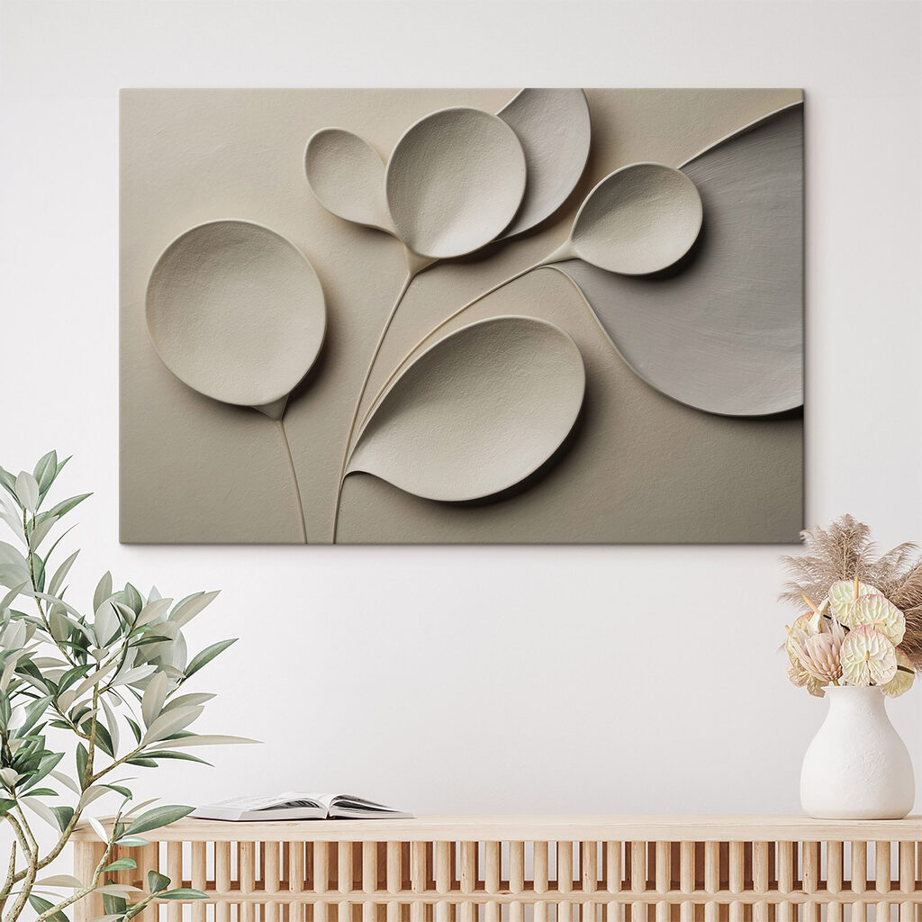 Rama curva con hojas — interior 2