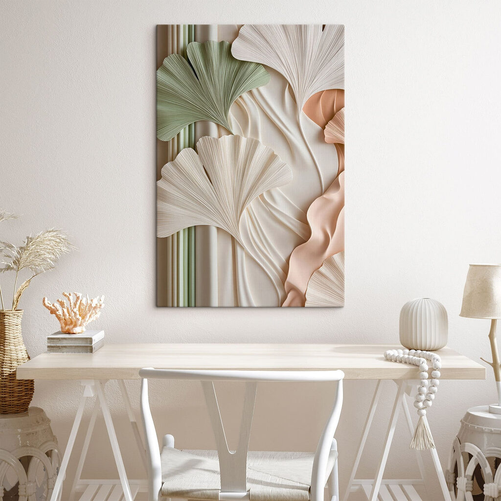 Ginkgo en tonos pastel — interior 3