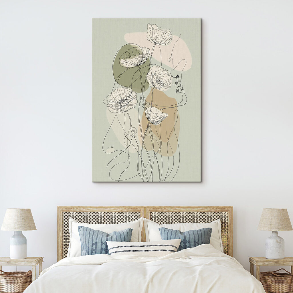 Mujer con amapolas — interior 1