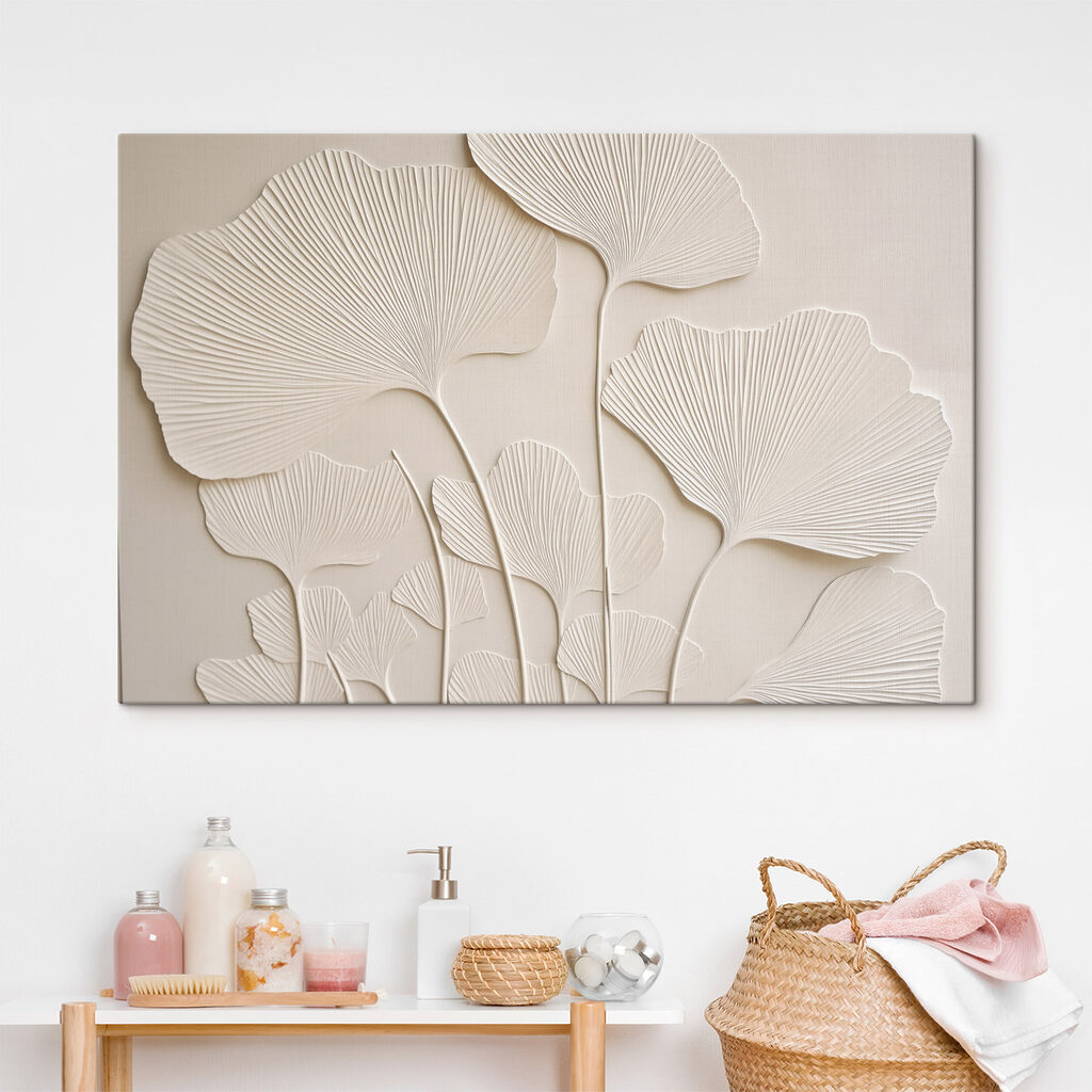Ginkgo en tallos curvos — interior 1