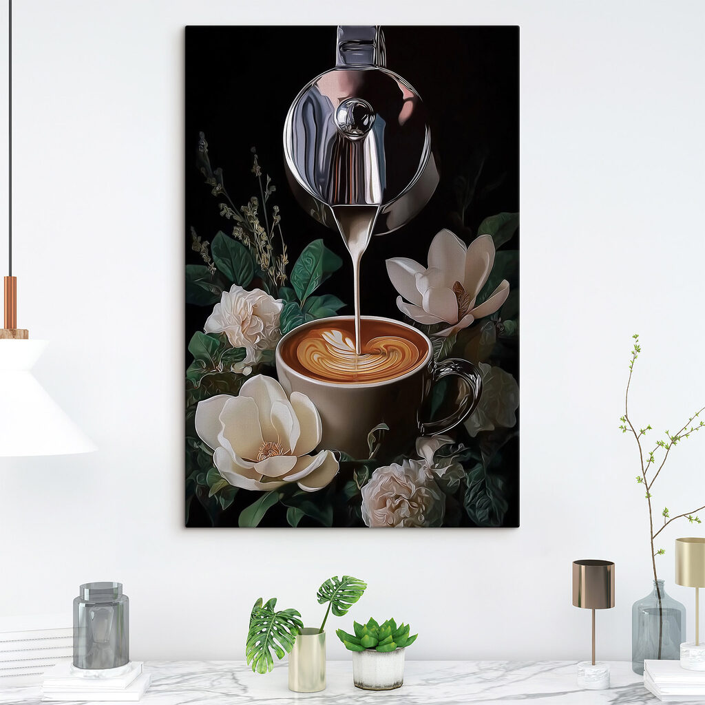 Café entre flores — interior 1
