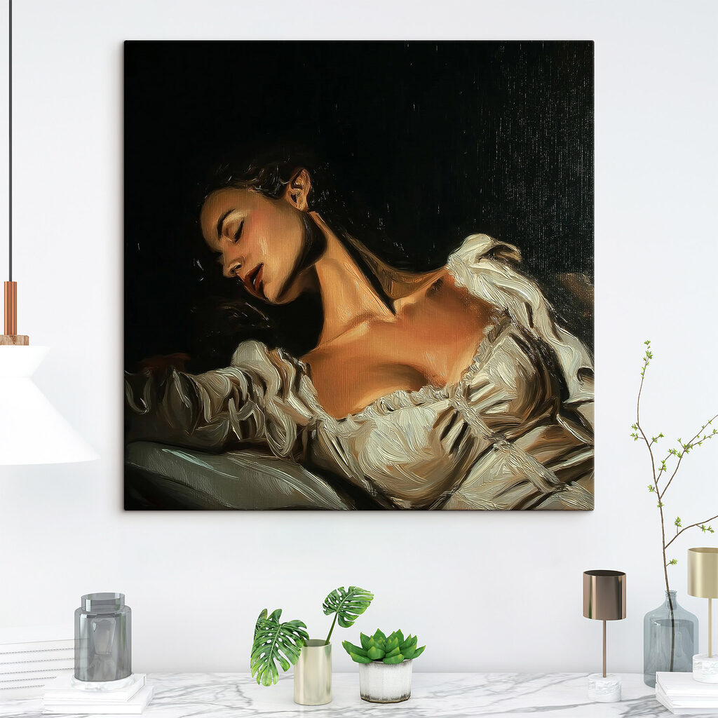 Mujer dormida — interior 2
