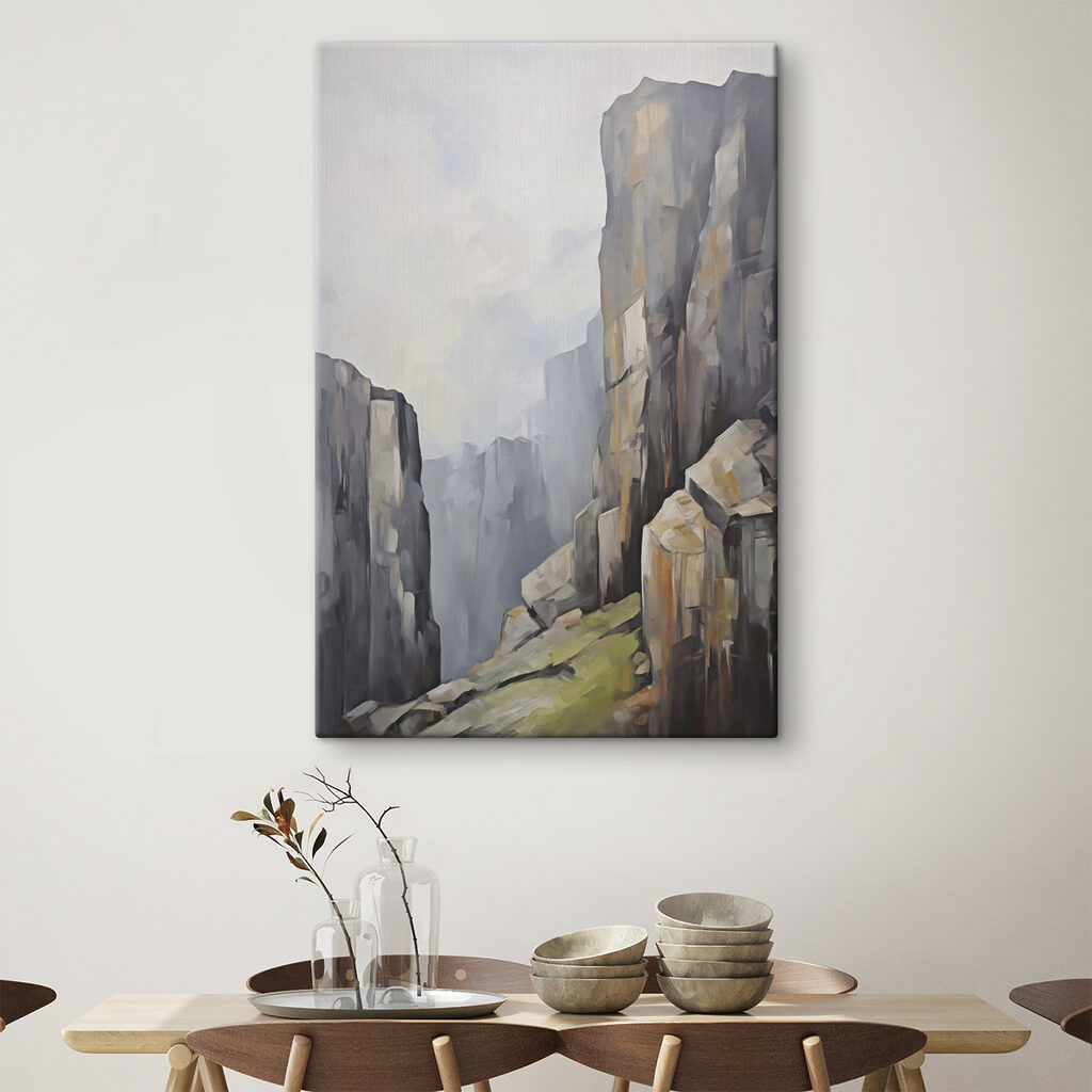 Sendero verde entre rocas — interior 2