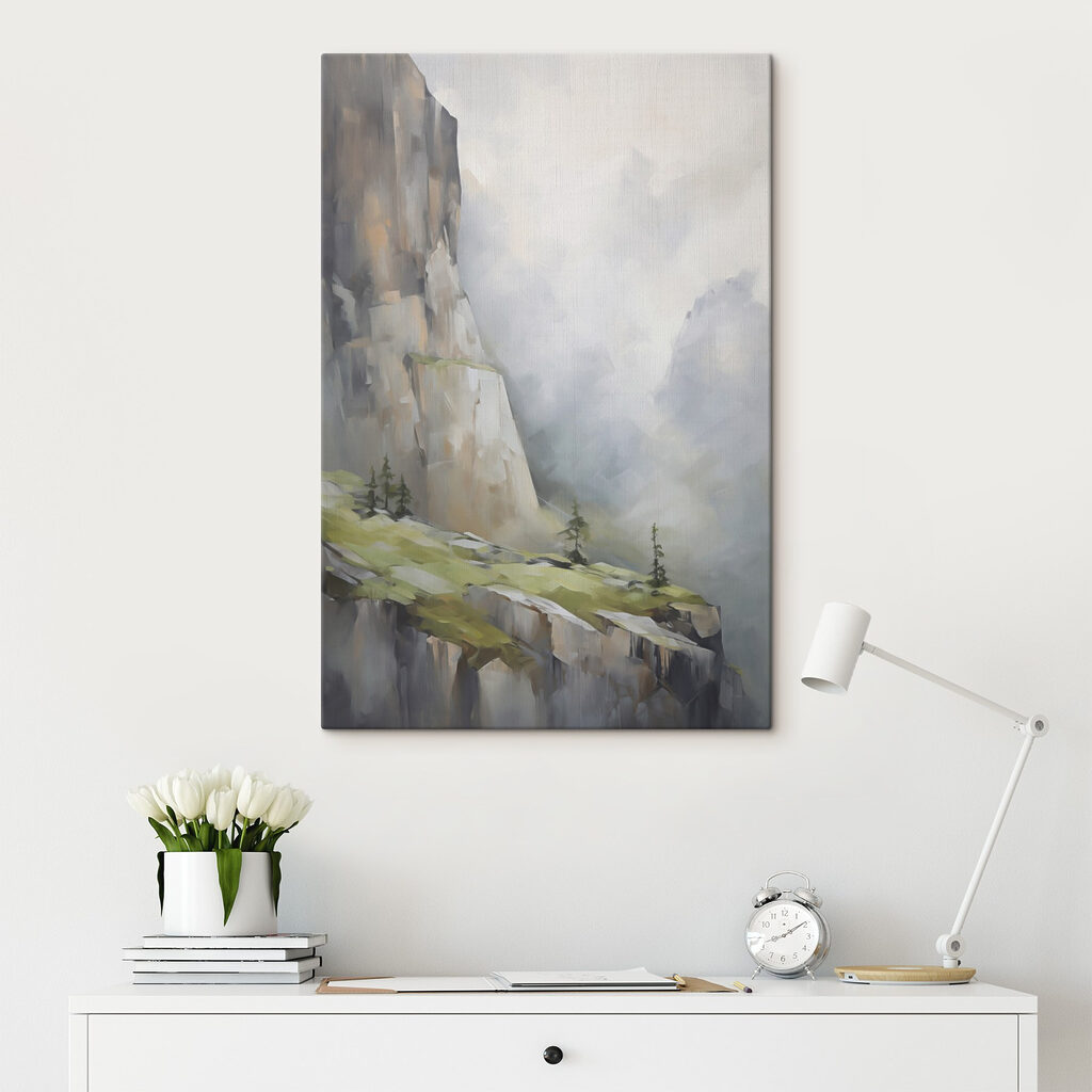 Niebla entre rocas — interior 1