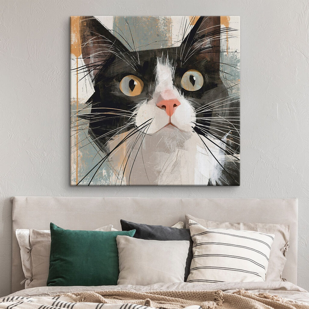 Gato de ojos ámbar — interior 1