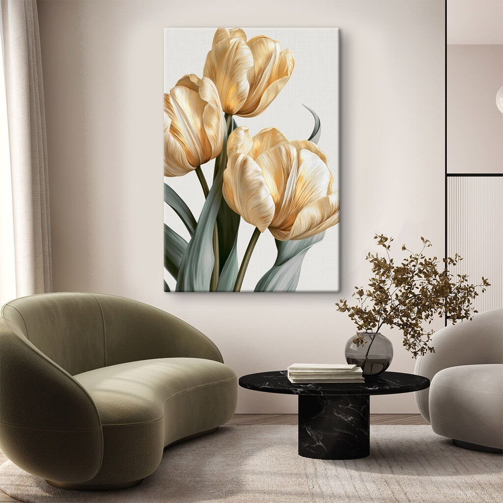 Tulipanes dorados — interior 2