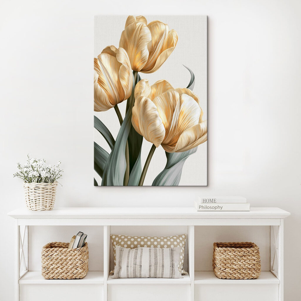 Tulipanes dorados — interior 3