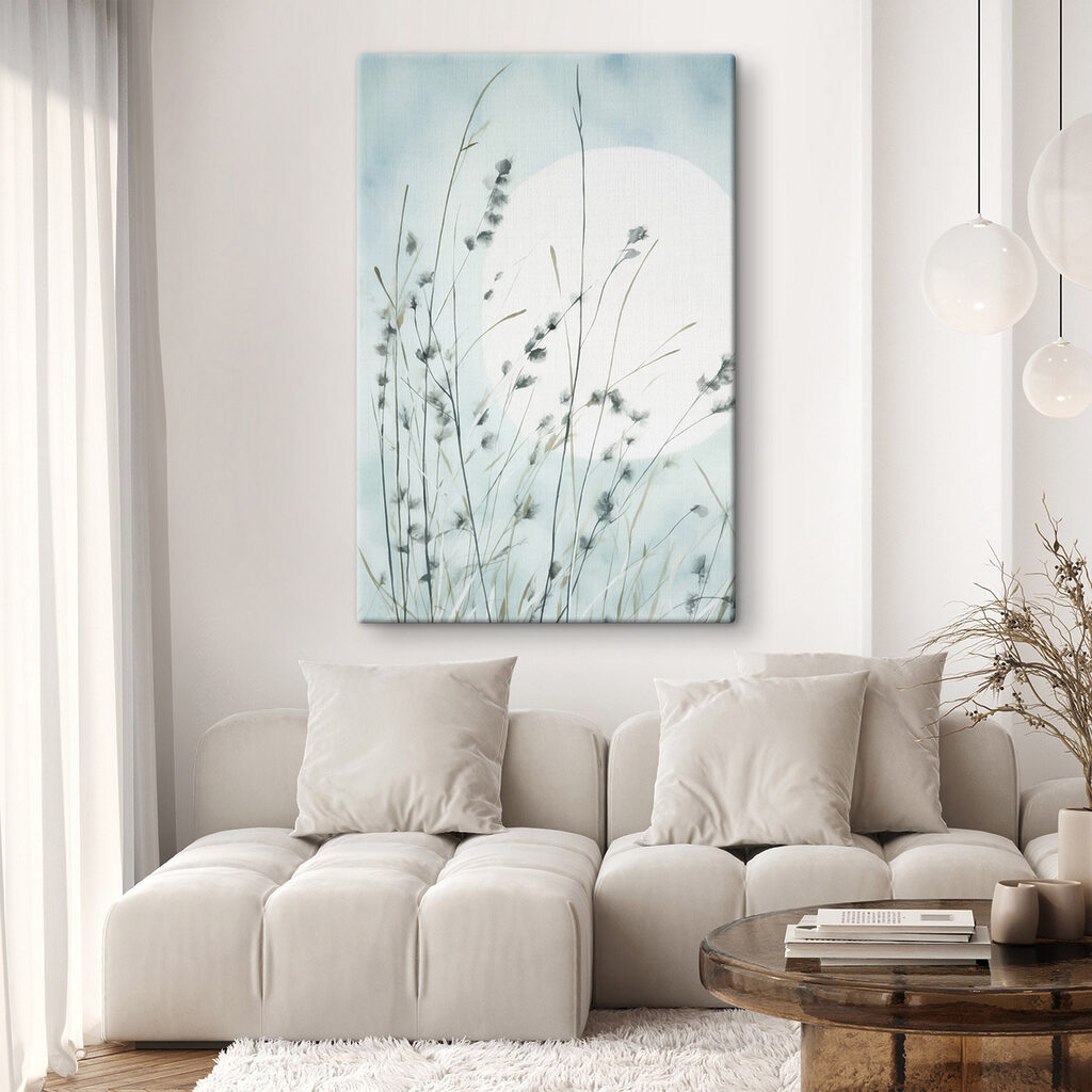 Hierbas finas y círculo — interior 1