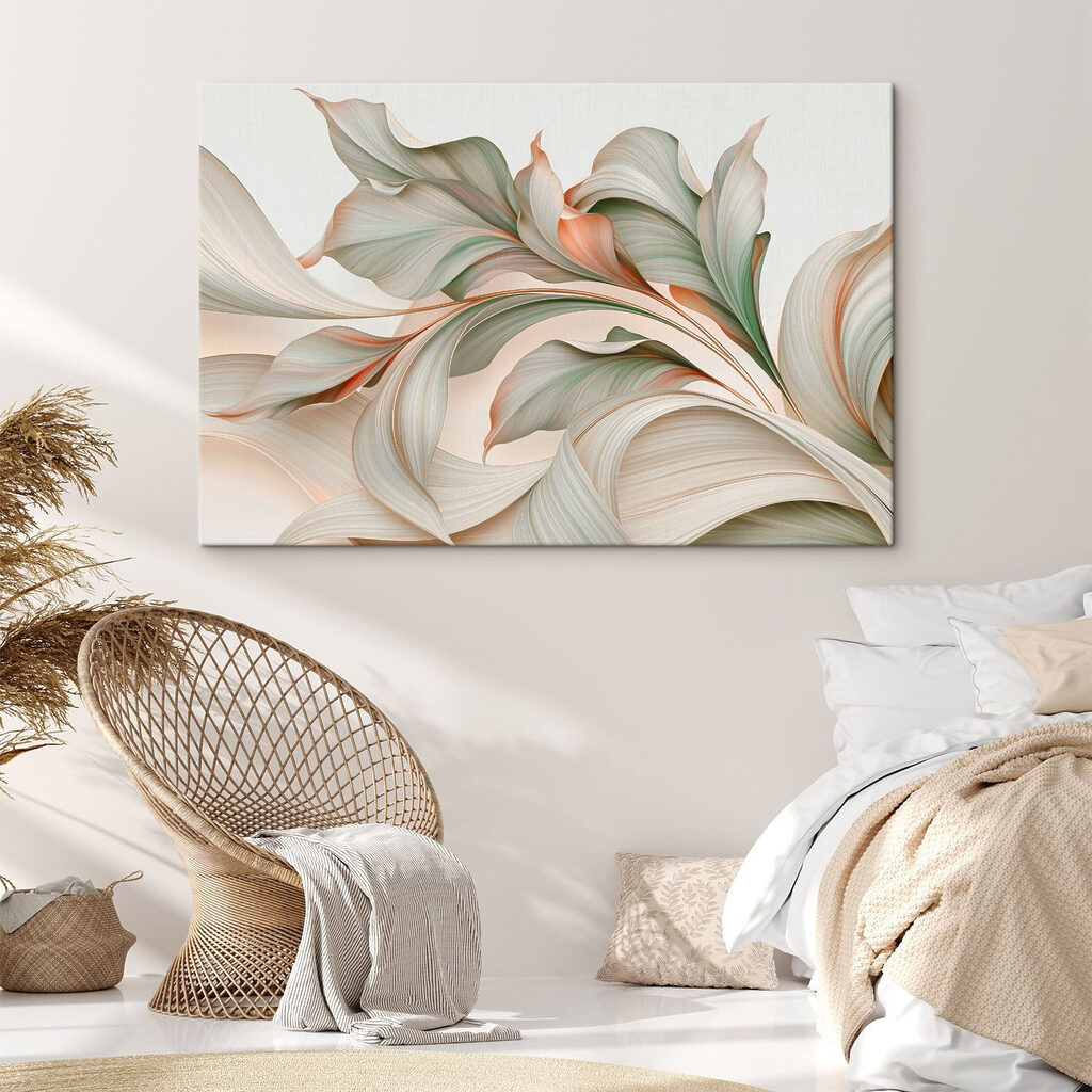 Hojas onduladas en pastel — interior 1