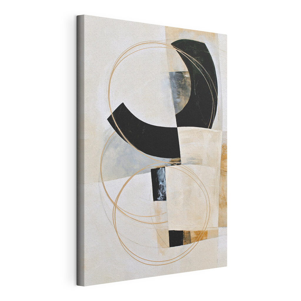 Arco negro, anillo dorado — vista del producto