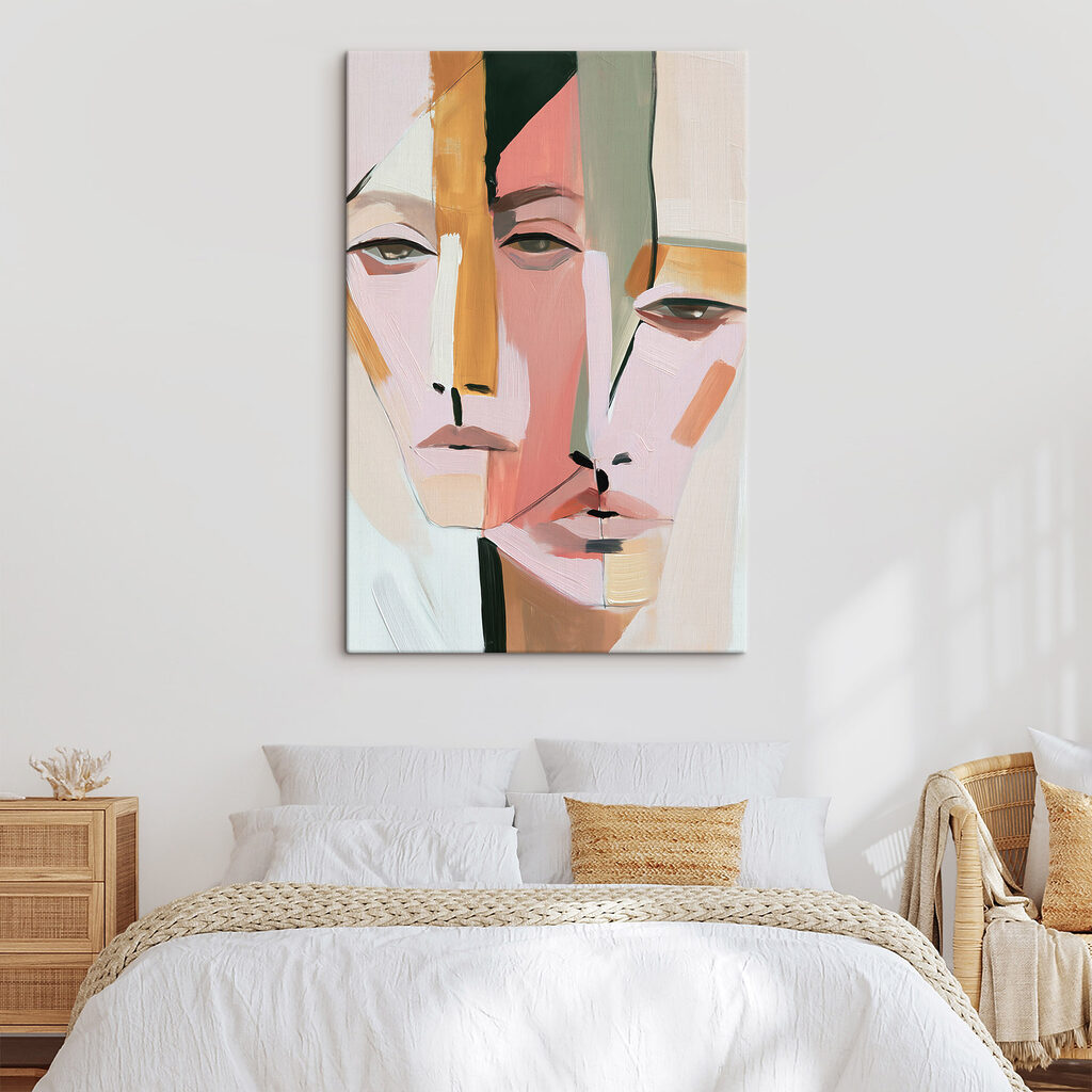 Dos rostros en pastel — interior 2